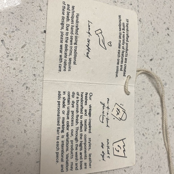 Free People Wade leather crossbody bag NWT - Picture 4 of 5